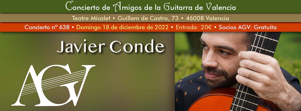 Javier Conde, guitarra